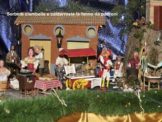 Sorbetti ciambelle e caldarroste la fanno da padroni 