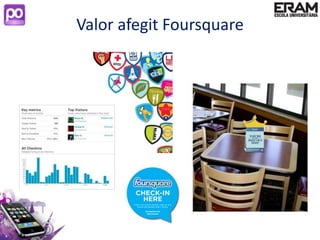Valor afegit Foursquare
 