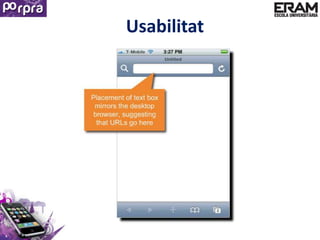 Usabilitat
 