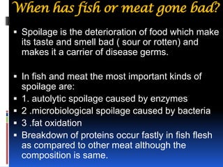 Preservation and processing of fish | PPTX