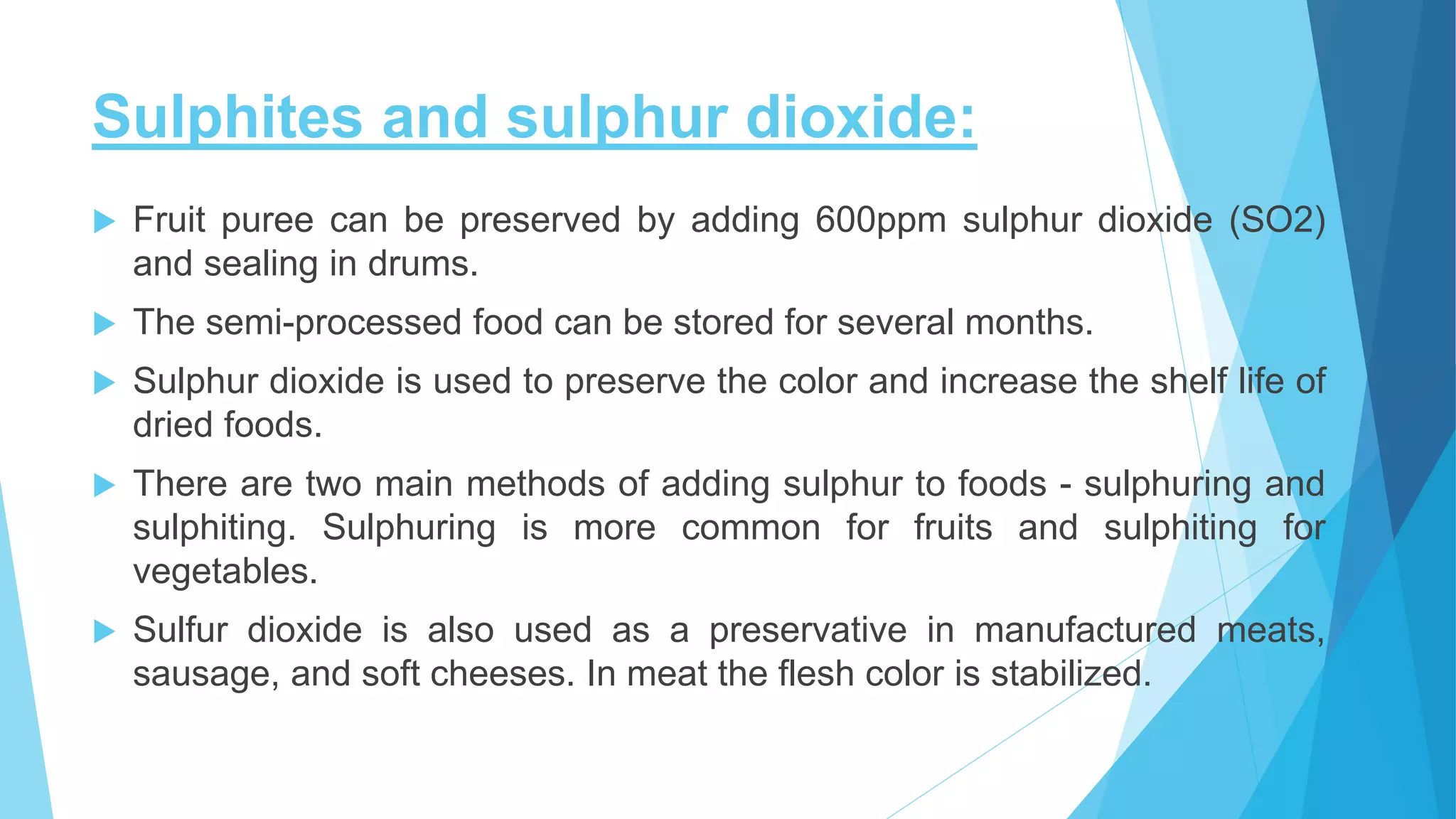 Preservation of food by chemical method and UV.pptx