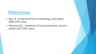 Preservation of food by chemical method and UV.pptx