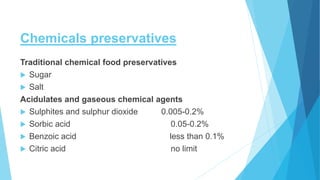 Preservation of food by chemical method and UV.pptx