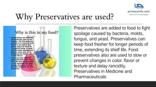 Preservatives