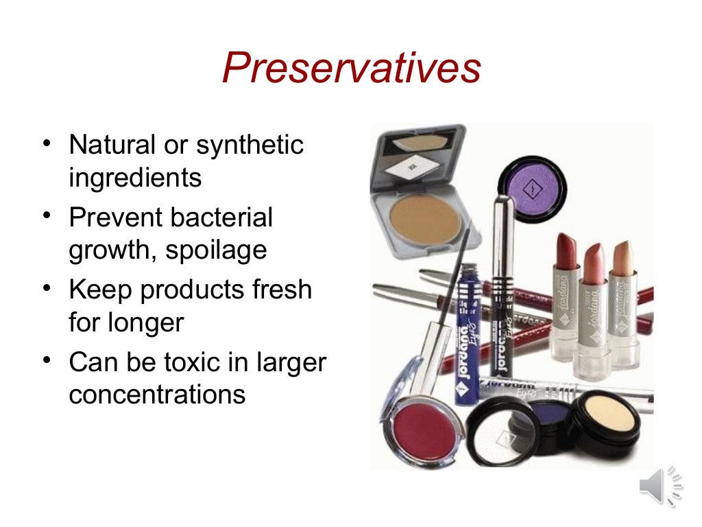 Preservatives in cosmetics