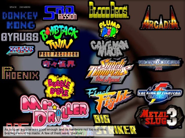 preserving arcade games