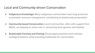Preserving Biodiversity for a Sustainable Future | PDF