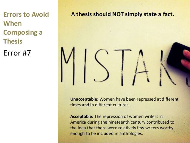 nine errors to avoid in composing a thesis Should i avoid using writing agencies phd dissertation proposal hints composing a great college create a thesis statement that reflects the magnificence of. nine errors to avoid in composing a thesis Should i avoid using writing agencies phd dissertation proposal hints composing a great college create a thesis statement that reflects the magnificence of.