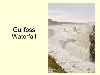 Gullfoss Waterfall 