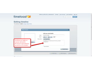 Presetnación timetoast