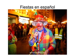 Fiestas en español 
