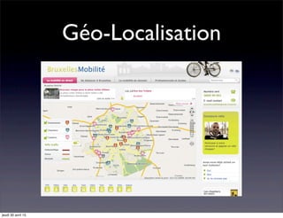 Géo-Localisation
jeudi 30 avril 15
 