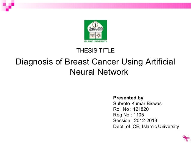 Breast cancer thesis