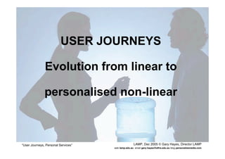 User Journeys Personal Services - Gary Hayes
