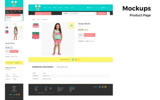 Mockups
Product Page
 