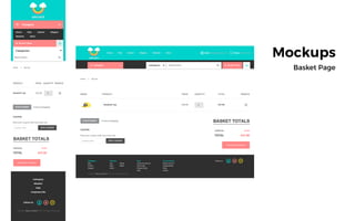 Mockups
Basket Page
 