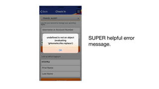 SUPER helpful error
message.
 