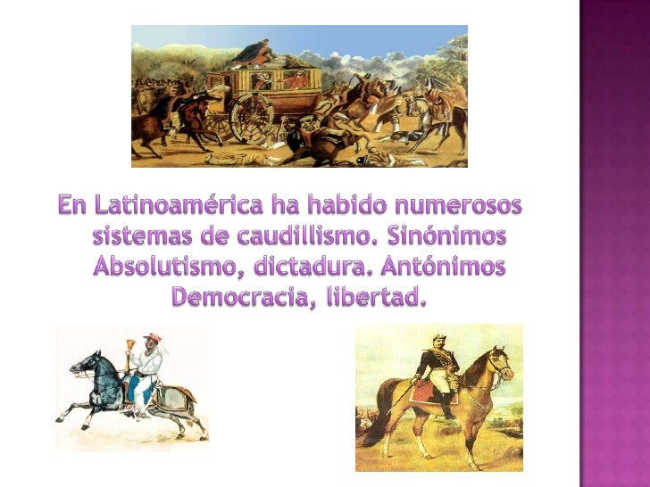 Presidencialismo Caudillismo