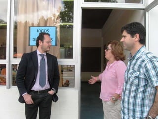 Presidente da câmara e vereador da educação