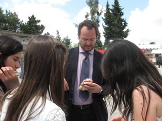 Presidente da câmara e vereador da educação