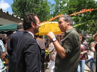 Presidente da câmara e vereador da educação