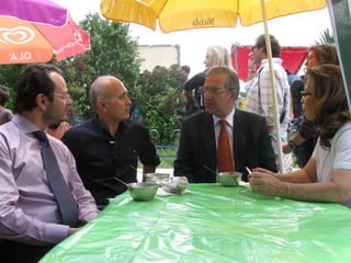 Presidente da câmara e vereador da educação