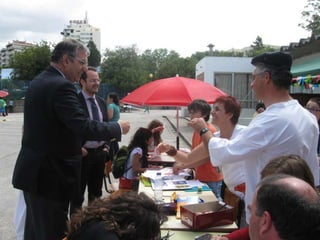 Presidente da câmara e vereador da educação