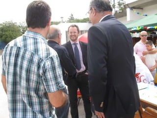 Presidente da câmara e vereador da educação