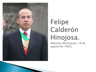 Presidentes 1976 2012