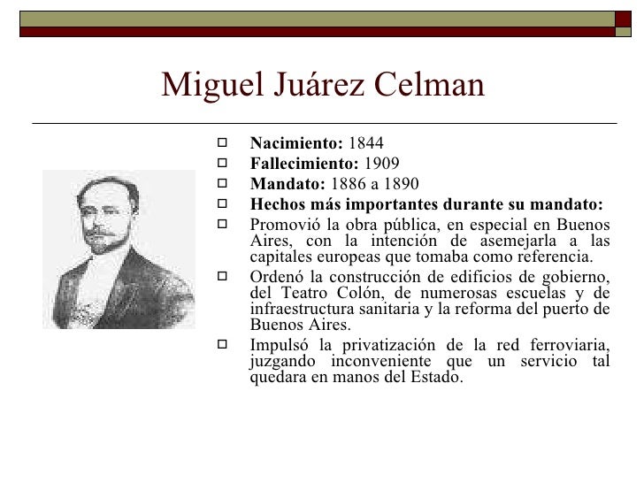 Presidentes argentinos entre 1880 1916
