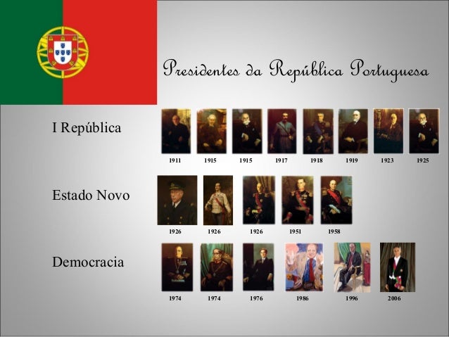 Presidentes da república