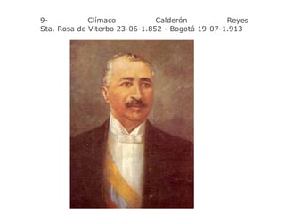 Presidentes de colombia | PPT
