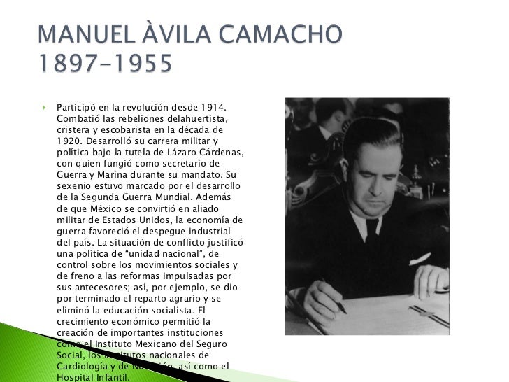 Presidentes del México Contemporáneo