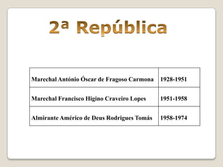 Aníbal Cavaco Silva( 2006 - … )2006 – Aníbal Cavaco Silva é eleito Presidente da República