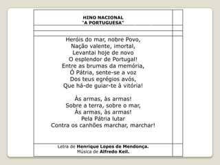 O vermelho ……………………………………………………….Autores da Bandeira Republicana: Columbano, João Chagas e Abel Botelho  