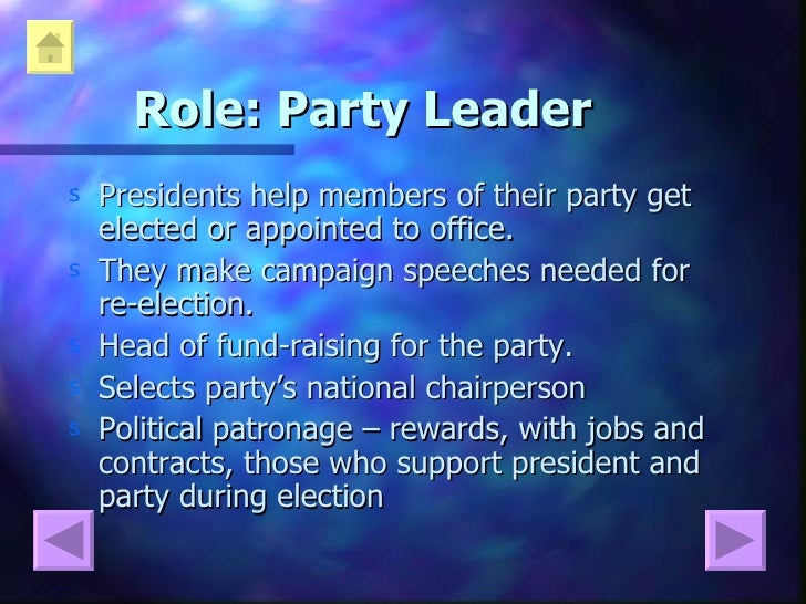 Presidential Roles