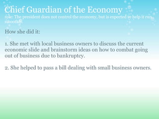 Presidential Project 1