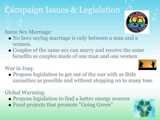 Presidential Project 1