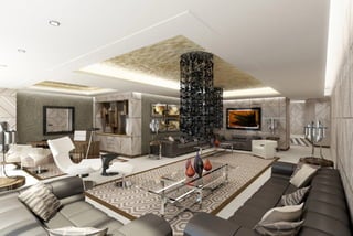 Presidential Suite Living Rm
