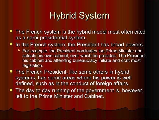 semi presidential system in france France is a unitary semi-presidential republic which, in fact, many political scientists and french commentators themselves categorize as. semi presidential system in france France is a unitary semi-presidential republic which, in fact, many political scientists and french commentators themselves categorize as.