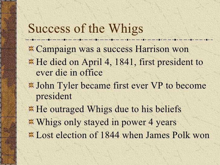 President Jackson And The Whig Party