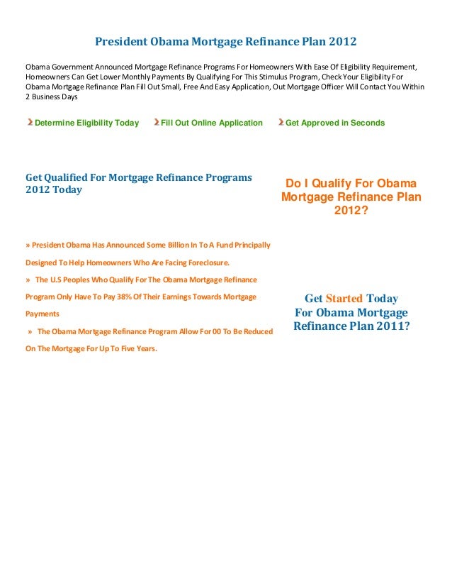 president-obama-mortgage-refinance-plan-2012