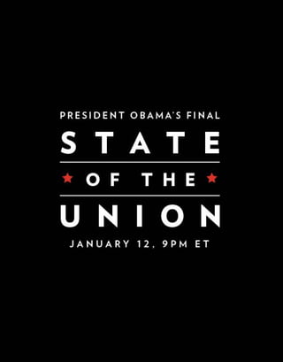 White House State of the Union 2016 - Enhanced Graphics