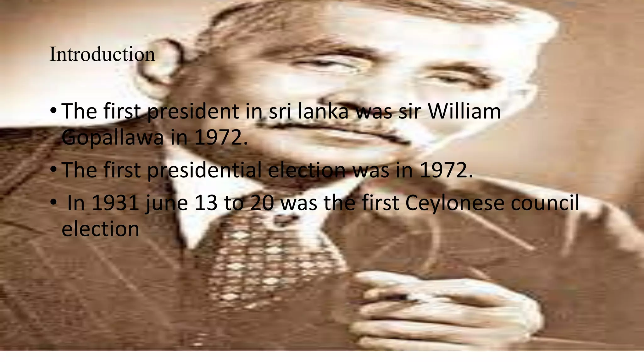 Sl President Icon Presidents in srilanka | PPTX