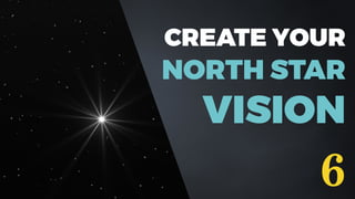 CREATE YOUR
NORTH STAR
VISION
6
 