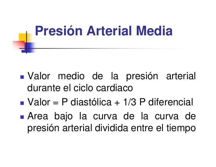 Presión Arterial