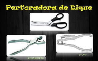 Perforadora de Dique
IVORY
AINSWORTHAINSWORTH
 