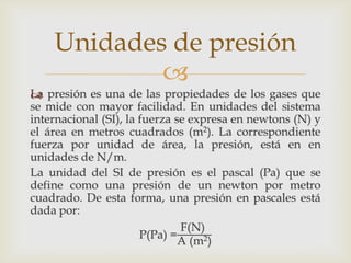 Unidades de presión



 