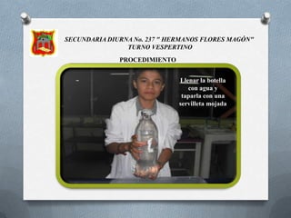 SECUNDARIA  DIURNA No. 237 "HERMANOS FLORES MAGÓN"  TURNO VESPERTINODos canicas