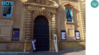 ESEMPIO DI LOCAZIONE DEL DISPOSITIVO ALL’ENTRATA
DEL TEATRO ROSSINI DI PESARO
 